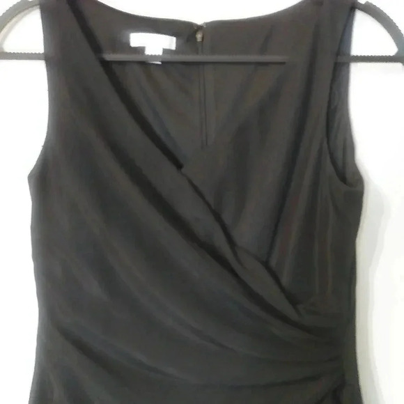 London Times Black Layered Dress - Picture 4 of 7